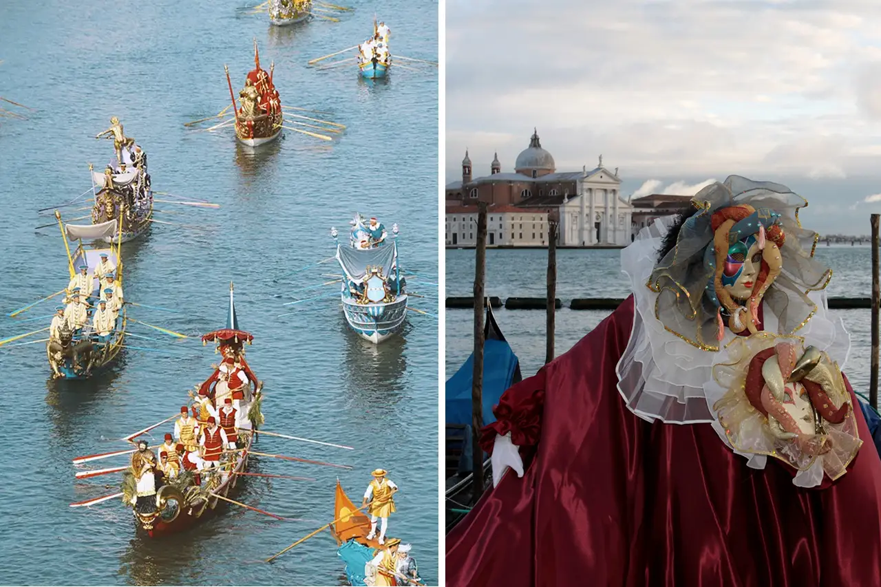 Carnaval van Venetië bezoeken