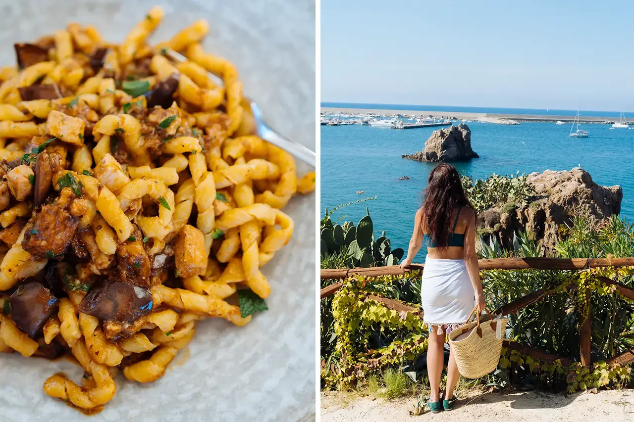 Pasta a taianu en stranden Celafu