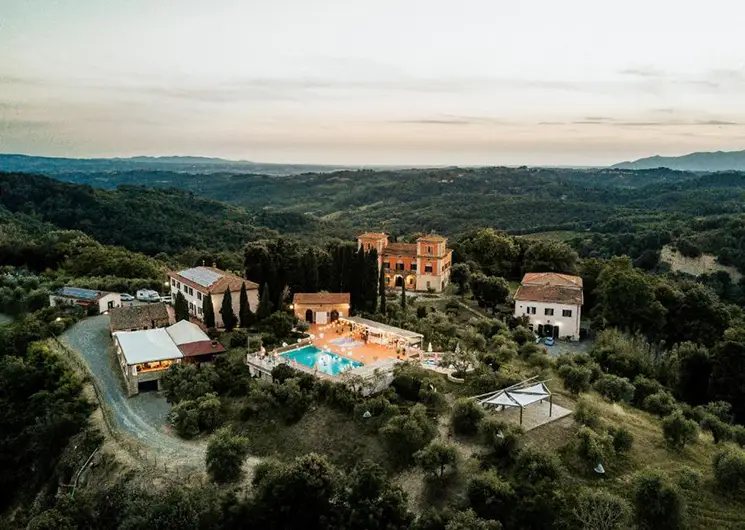 Villa Lena Toscane overzicht