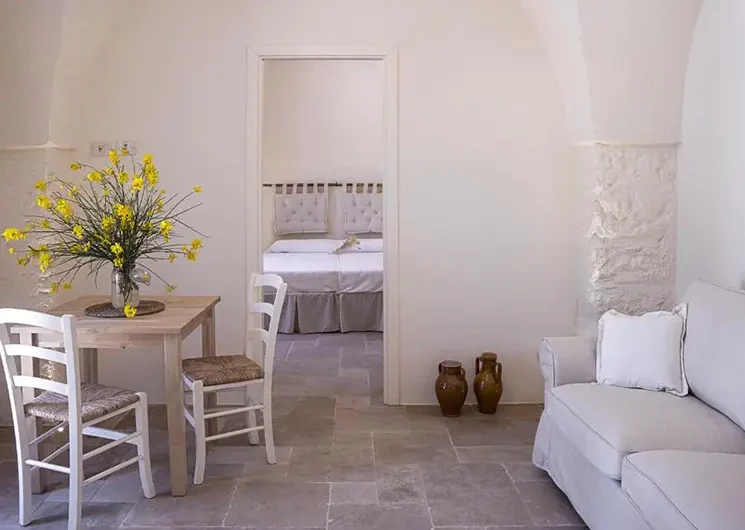 Masseria Capece Puglia woonkamer