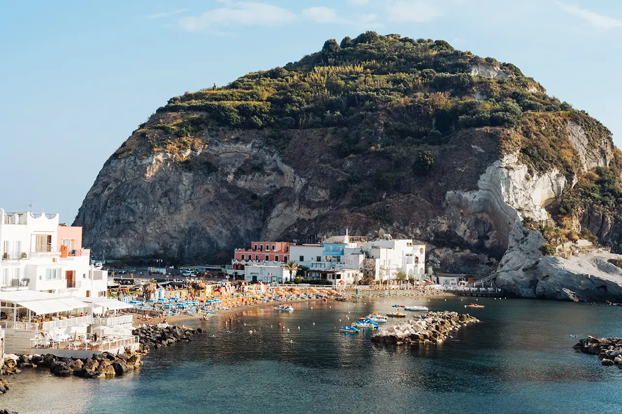 Ischia voor de kust van Napels