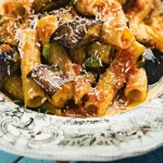 Recept voor pasta met aubergine