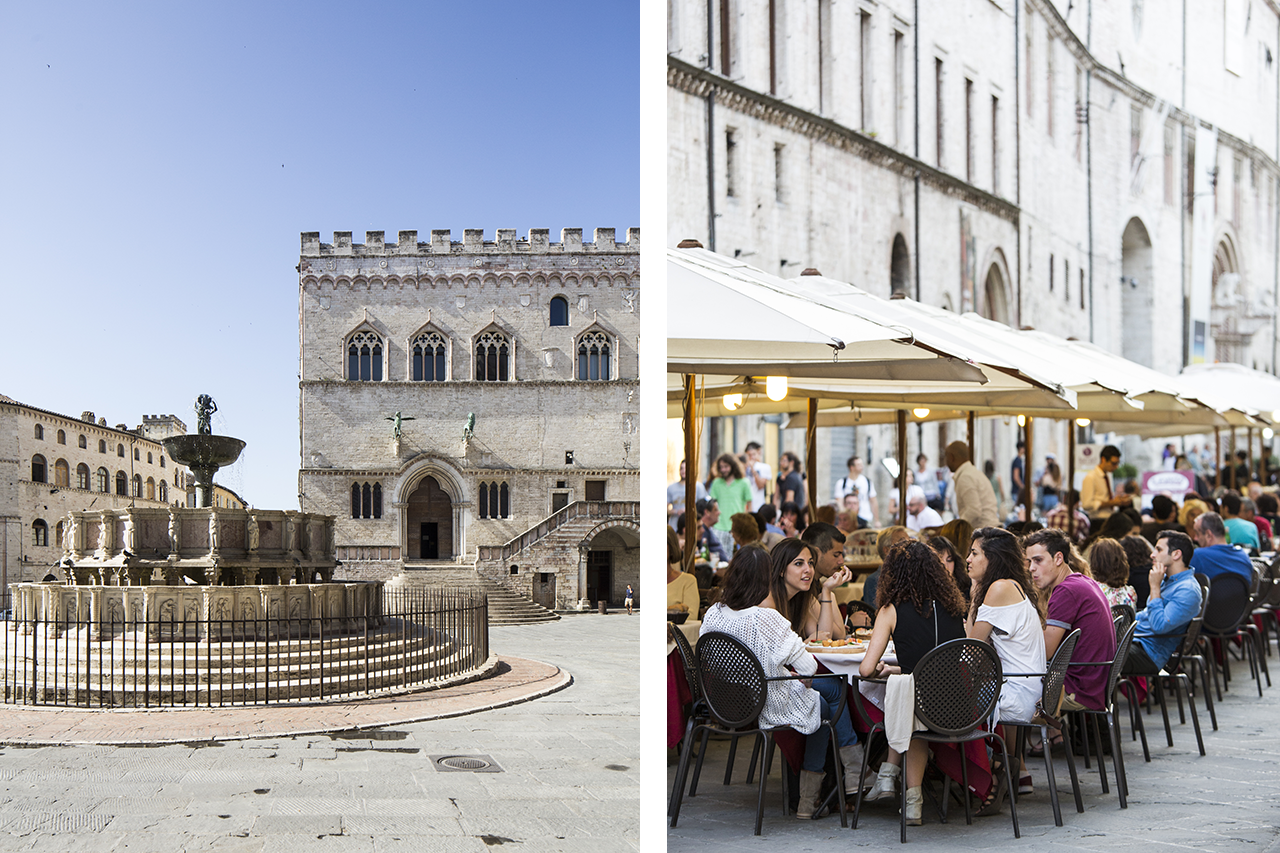 Perugia in 24 uur Piazza IV Novembre