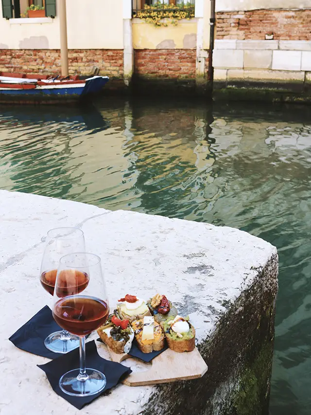 Lekker eten in venetie