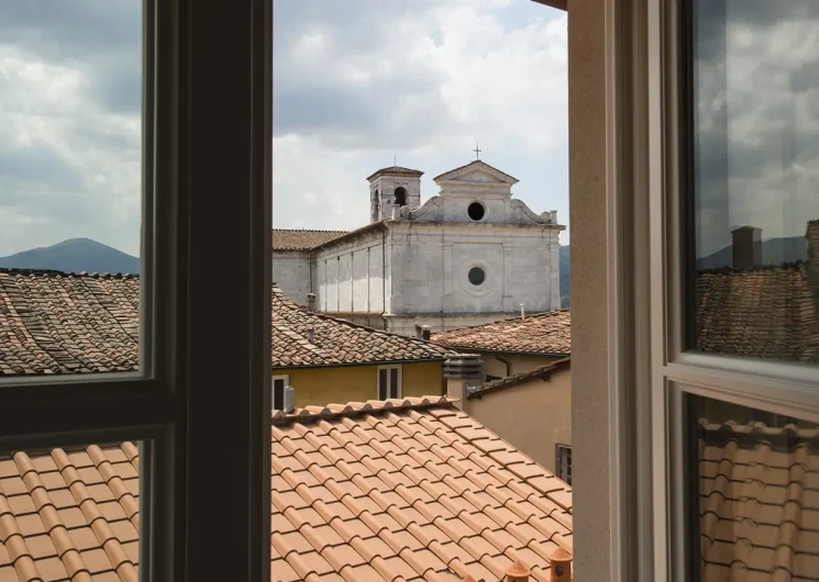 Palazzo Dipinto in Lucca uitzicht