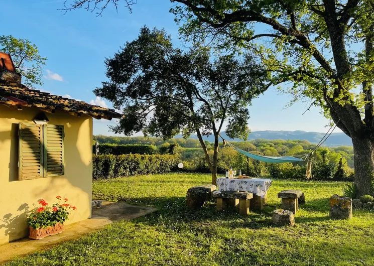 Casa le Rondini Toscana tuin