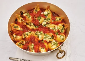 Gevulde pasta met ricotta