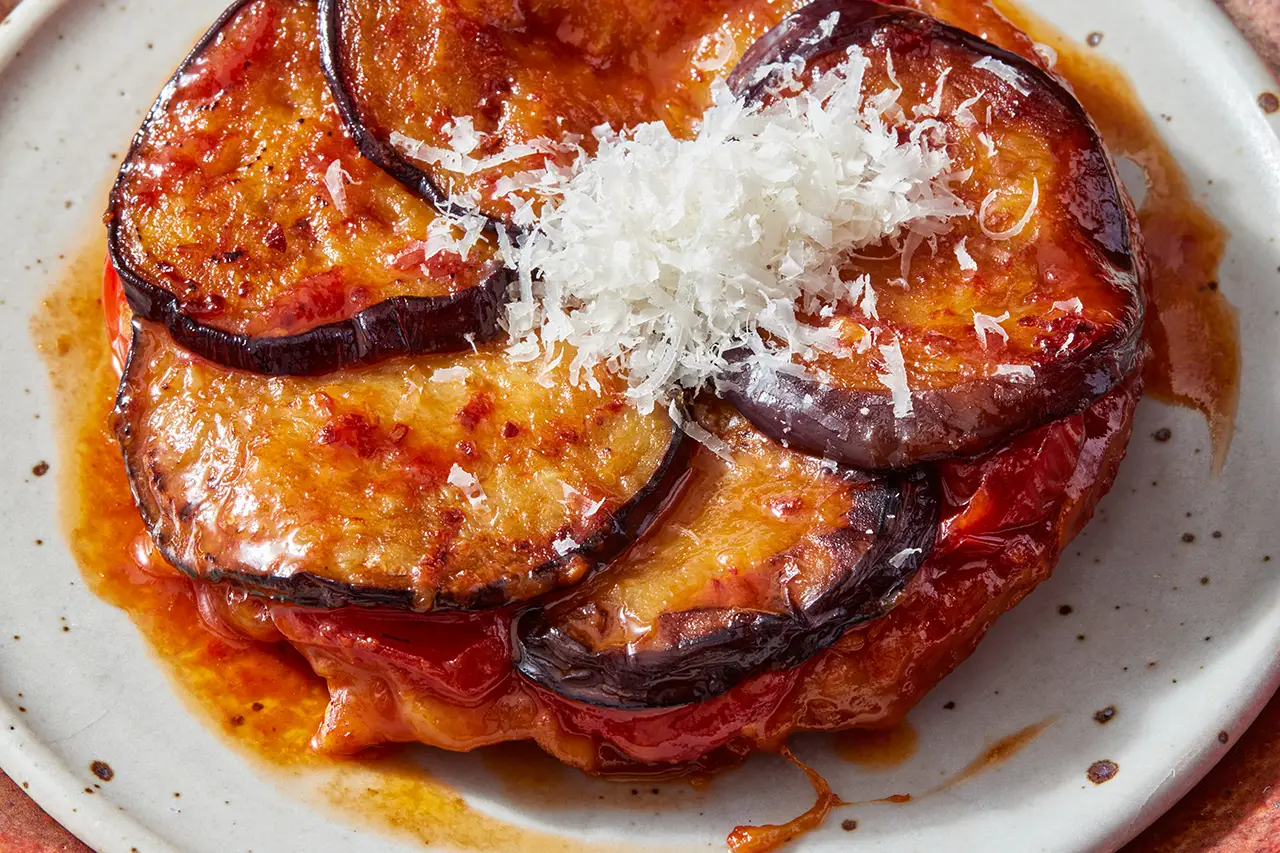 Tarte Tatin Aubergine