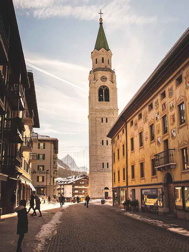 Wintersport in Cortina d'Ampezzo