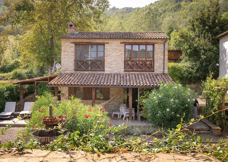 Casa Valle Erro Piemonte aanzicht