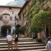 Schloss Freudenstein Zuid-Tirol binnenplaats